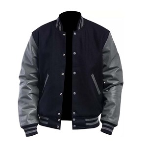 Venta caliente Letterman chaqueta hecha a medida manga completa béisbol Letterman chaqueta para hombres - Product Image 1