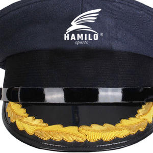 หมวกแก๊ปทรงคลาสสิกแบบสปอร์ตสำหรับวงโยธวาธิต รุ่นใหม่ล่าสุด พร้อมงานปักและขอบเย็บ  ใส่ได้ทุกโอกาส ราคาประหยัด - Product Image 3