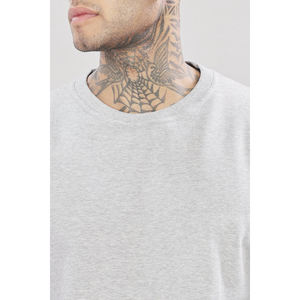 Venta al por mayor OEM ODM logotipo personalizado sudadera de hombre 100% algodón cuello redondo jersey de gran tamaño 330gsm sudadera de peso pesado para hombres - Product Image 6