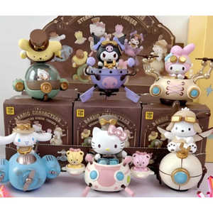 TOPTOY Cajas a Granel Serie X para Figuras Sanrio Steampunk, 6 Piezas/Set de Hello Kitty y Amigos, Plástico, Japón, MOQ 3 Cajas, Envío Gratis - Product Image 1