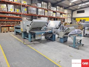 Máquina plegadora de papel tamaño B1 de 16 páginas, económica, en venta - MBO B30 4-4-4 con alimentador de pila redonda - Product Image 2