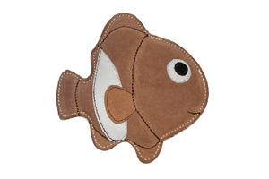 Pez en forma de Woof Toon Juguete de cuero de dibujos animados Formas divertidas Juego fuerte de Divine International - Product Image 2