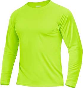 Camiseta de compresión para correr para hombre, camiseta de manga corta ajustada para entrenamiento de gimnasio - Product Image 1