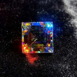 Cuarzo místico facetado corte piedra preciosa Multi fuego místico cuarzo piedra preciosa cuarzo suelto para la fabricación de joyas más tamaño de elección múltiple - Product Image 2