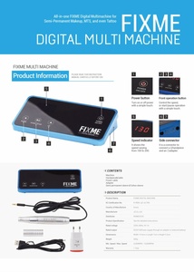 Machine coréenne FIXME PMU, maquillage permanent, cartouche d'aiguille de rechange, fournitures de pigments - Product Image 5