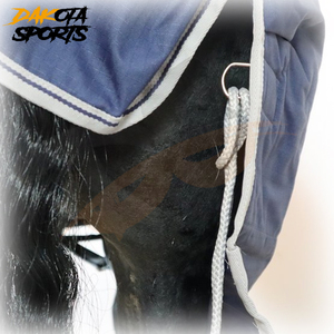 Alfombra de caballo de poliéster de acero inoxidable transpirable impermeable de alta calidad, manta ecuestre Ripstop, correas ajustables para exteriores - Product Image 4