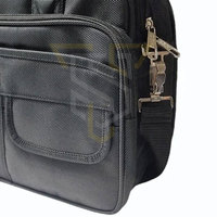 Qualité supérieure Léger Officier Sac Souple Toile PVC Nylon Coton Doublure Nouveau Style Étanche Sac À Bandoulière Usine Directe
