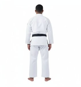 Kimono de BJJ personnalisé pour hommes |   Tissu extensible 100% coton imprimé par transfert thermique |   Combinaison de compétition internationale coupe ample |   OEM | - Product Image 2