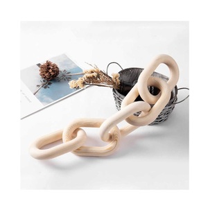 Meilleur fabricant indien de chaînes en bois sculptées à la main, chaîne en bois pour la décoration de la maison, du salon, de la table, produit artisanal - Product Image 4