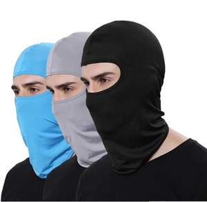 หน้ากากไหมพรมแบบมีรูสำหรับเล่นสกีหน้ากากยุทธวิธี - Product Image 6