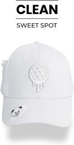 หมวก98/2โพลีเบลนด์ทรงลูกบอลแม่เหล็ก100% ป้องกันคราบเหงื่อสั่งทำได้ - Product Image 2