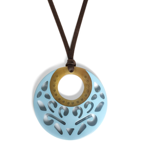 Colgante de cuerno de búfalo natural al por mayor, joyería de cuerno de vaca de búfalo - Product Image 1