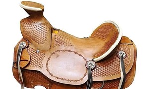 Wade Tree Fork Premium Roping Ranch Western Leather Saddle Horse Bridle Durable Soft Seat Customizable Design High Quality - Product Image 2