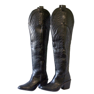 Stivali da Cowboy Estoperoles da Donna con Tacco Alto - Product Image 2