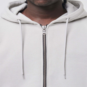 เสื้อฮู้ดซิปผ้าฟลีซคอตตอน 100% แบบสั่งทำพิเศษสำหรับผู้ชาย ทรงโอเวอร์ไซส์ หนานุ่ม สไตล์สตรีทแวร์ รับผลิตแบบ OEM ODM แบรนด์ส่วนตัว - Product Image 6