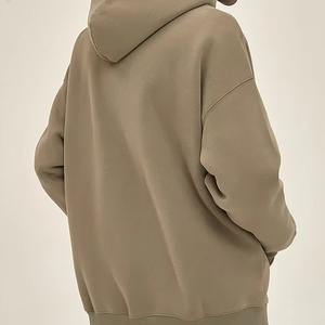 Sudaderas con capucha personalizadas de alta calidad para hombre Heavyweight Unisex Zipper Men Oversized Heavyweight Screen Print Zip up Puff Print Hoodie - Product Image 2