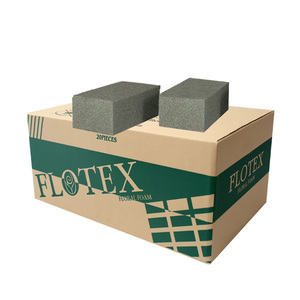 FLOTEX <b>Floral</b> <b>Foam</b> 20 Pieces Gray Phenolic Resin <b>Foam</b> <b>Blocks</b> Model DF20GREY for Indoor Outdoor Flower Arrangement Eco-Friendly - Product Image 3