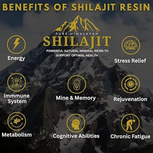Resina de Shilajit del Himalaya a Precio Económico con Más del 80% de Ácido Fúlvico y Más de 85 Minerales Traza, Calidad Premium de Grado Alimenticio Natural para Hombres y Mujeres - Product Image 3