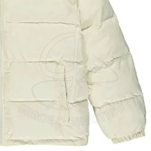 Chaqueta acolchada cálida de invierno de alta calidad para hombre, diseño informal a la moda con logotipo impreso personalizado - Product Image 5