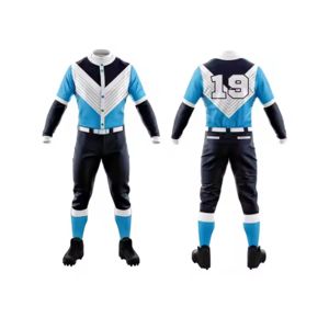 เครื่องแบบเบสบอลสำหรับผู้ใหญ่เครื่องแบบเบสบอลอเมริกันพิมพ์ซับลิเมชันทั้งหมดโลโก้และดีไซน์แบบกำหนดเอง - Product Image 3