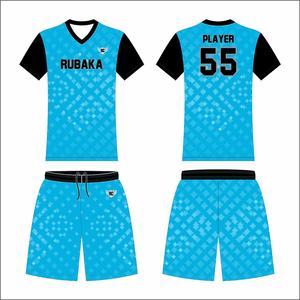 Survêtement de football OEM de haute qualité en maille Maillot uni de Thaïlande Vêtements de football Noir Uniforme de football pour hommes à sublimation personnalisée - Product Image 1