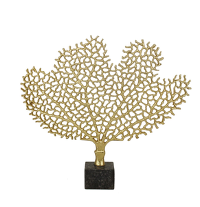 Base Metálica - Decoración Artística Minimalista, Adorno Navideño de Metal Dorado Hecho a Mano, Duradero, para Mesa, Decoración del Hogar - Product Image 1