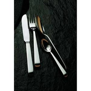 Cubiertos clásicos Juego de cena de acero inoxidable El mejor juego de cubiertos elegante de acero inoxidable de lujo chapado en oro real con mango largo - Product Image 5