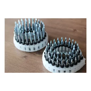 Steel Concrete Nails YOU-ONE Fastening Systems Plastic Sheet Collated Concrete Coil Nails Used For High Pressure Nailing Systems