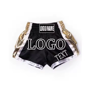Short MMA avec logo personnalisé Short de boxe et de Muay Thai de compression sublimé avec impression OEM Vêtements d'arts martiaux - Product Image 3