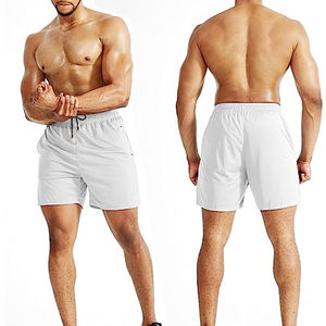 Shorts en coton pour hommes avec poches, shorts de MMA Muay Thai pour unisexe, salle de sport, boxe, kickboxing, sous-vêtements de sport, collants de vélo - Product Image 3