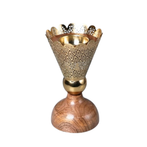 Quemador de incienso Bakhoor de Metal dorado de primera calidad, para el hogar Decoración de mesa, soporte de incienso, difusor de aromaterapia para el hogar y la Oficina - Product Image 4
