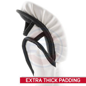 MMA Sparring Glove Gants de boxe pour l'entraînement des armes d'arts martiaux New Fashion Fitness PU Leather Accepter OEM Logos - Product Image 3