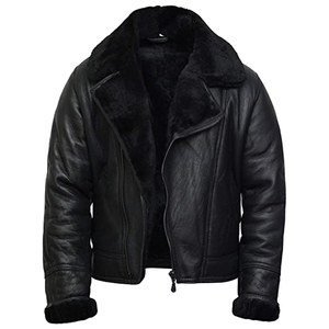 Veste en cuir d'hiver pour homme professionnelle, imperméable, coupe-vent, séchage rapide, col montant, fermeture éclair, service OEM, coque en polyester - Product Image 1