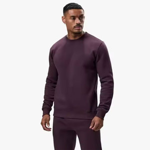 Sudadera de Forro Polar Sólida Personalizada al por Mayor con Media Cremallera, Estilo Urbano Casual, Cuello Redondo, para Invierno, con Logotipo Bordado, Ajuste Cómodo - Product Image 4