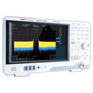 UNI-<b>T</b> UTS1032T 10.1 Inch Touch Screen Spectrum Analyzer 9 KHz-3.2 GHz with -98dBc/Hz RBW and 1Hz-1MHz <b>Tracking</b> Source - Product Image 1