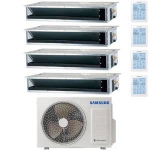 Climatiseur Samsung Quad Split à conduits 9000+9000+9000+9000 Btu Inverter R32 A++ AJ080TXJ4KG - Product Image 1