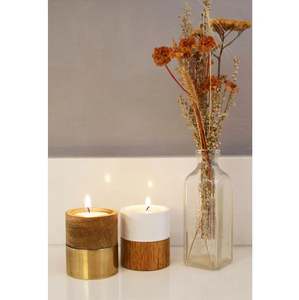 Portavelas votivo de mesa personalizado hecho a mano para interiores y exteriores, candelita para el hogar, hotel, oficina, decoración para fiesta de boda - Product Image 5