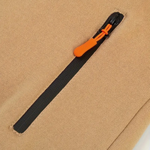 <b>Men's</b> Fashion Oversize Cotton <b>Hoodie</b> Custom Logo Embroidery Long Sleeve Pullover With Zipper Design for Autumn Season - Product Image 5