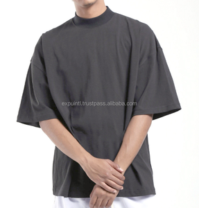 เสื้อยืดเอวลอยสำหรับผู้ชายเสื้อครอปโอเวอร์ไซส์แบบแห้งเร็วระบายอากาศได้ดีเป็นมิตรกับสิ่งแวดล้อม - Product Image 3