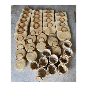 Sac d'été pour femmes en jacinthe d'eau, Summer Beach Bag Basket Bag Vietnam Craft Handbag from 99 Gold Data - Product Image 5