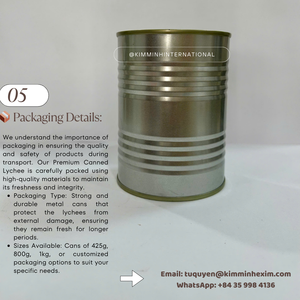 Premium Fresh Tasty Lychee Fruit a granel Vietnam al por mayor enlatado con delicioso proceso de conservación de jarabe - Product Image 3
