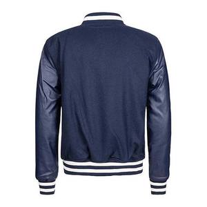 American College Varsity Jacket Reversible Transpirable Stand Collar Carta Patrón Frente Logo Invierno - Product Image 3