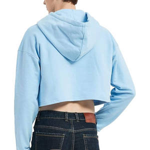 Sudadera Corta para Hombre, Estilo Urbano, Informal, para Gimnasio, Entrenamiento, Ligera, Sudadera con Capucha, Moda - Product Image 5