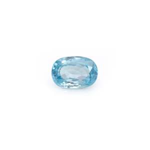 Zirconia Azul Facetada de 5.58 Quilates, Gema de Aguamarina Natural de Alta Calidad, Creada y Pulida en Laboratorio, 8mm de Altura - Product Image 1