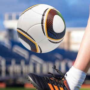 Wholesale Sialkot 1PC Standard Size 5 Ball PU Seamless <b>Leather</b> <b>Football</b> for Adults Teenagers Outdoor Training Low Air Retention - Product Image 4