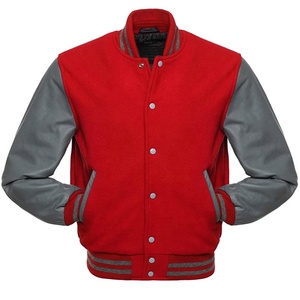 Top OEM Custom Leather <b>Long</b> Sleeve Embroidered Breathable Best Product Unique CollegeBaseballjacket for <b>men</b> - Product Image 3