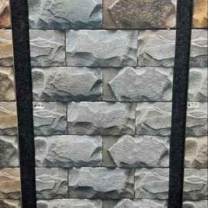 กระเบื้องเซรามิคติดผนังหินนอกประตูขนาด300X600มม. ลายอิฐดีไซน์3D สำหรับบ้านฟาร์ม - Product Image 1