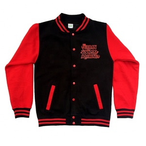 Chaqueta de Béisbol de Invierno Personalizada para Hombre, Estilo Casual Holgado con Parches, Chaqueta Varsity de Poliéster Personalizada, Cuello Alto, Forro de Lana, Resistente al Viento, OEM - Product Image 5