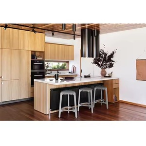 Armarios de cocina modernos modulares blancos de panel plano de alto brillo Muebles de cocina modernos Diseños de lujo - Product Image 5