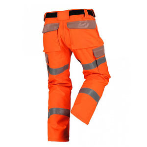 Pantalones de Trabajo de Alta Visibilidad para Invierno, Pantalones de Trabajo de Poliéster para Hombre, Reflectantes, con Múltiples Bolsillos, Impermeables - Product Image 2